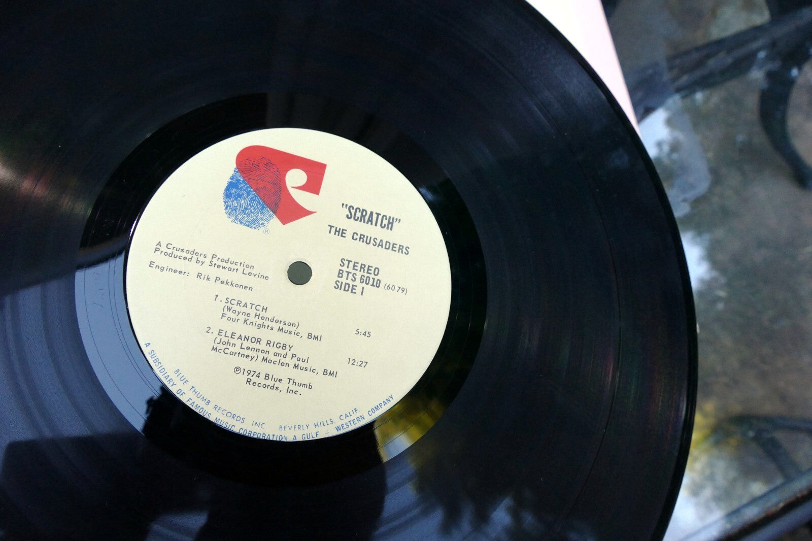 The Crusaders – Scratch Vinyl, LP 1974 original Blue Thumb – BTS 6010