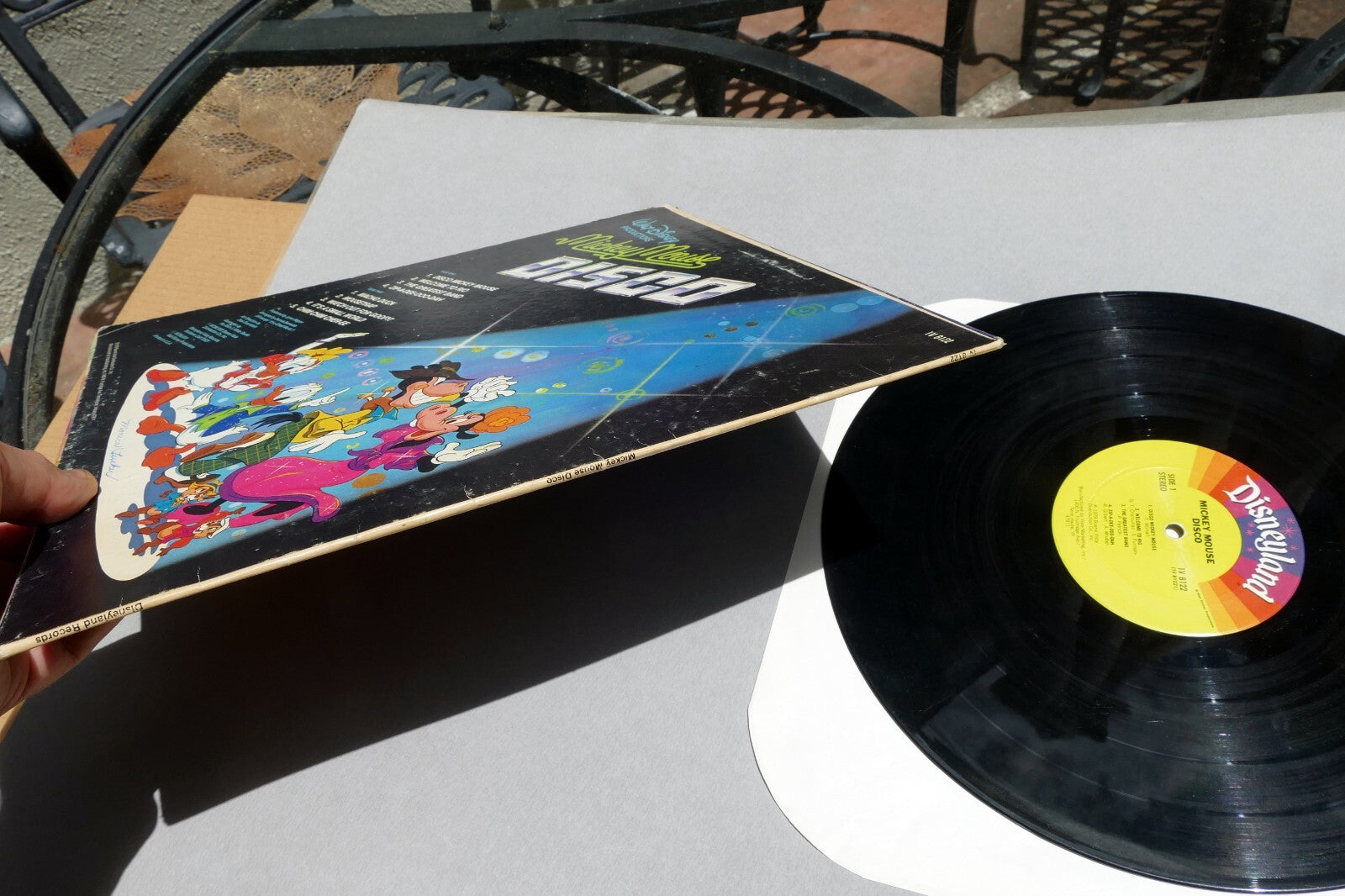 Mickey Mouse Disco Vinyl, LP 1979 Disneyland Walt Disney 1V 8122