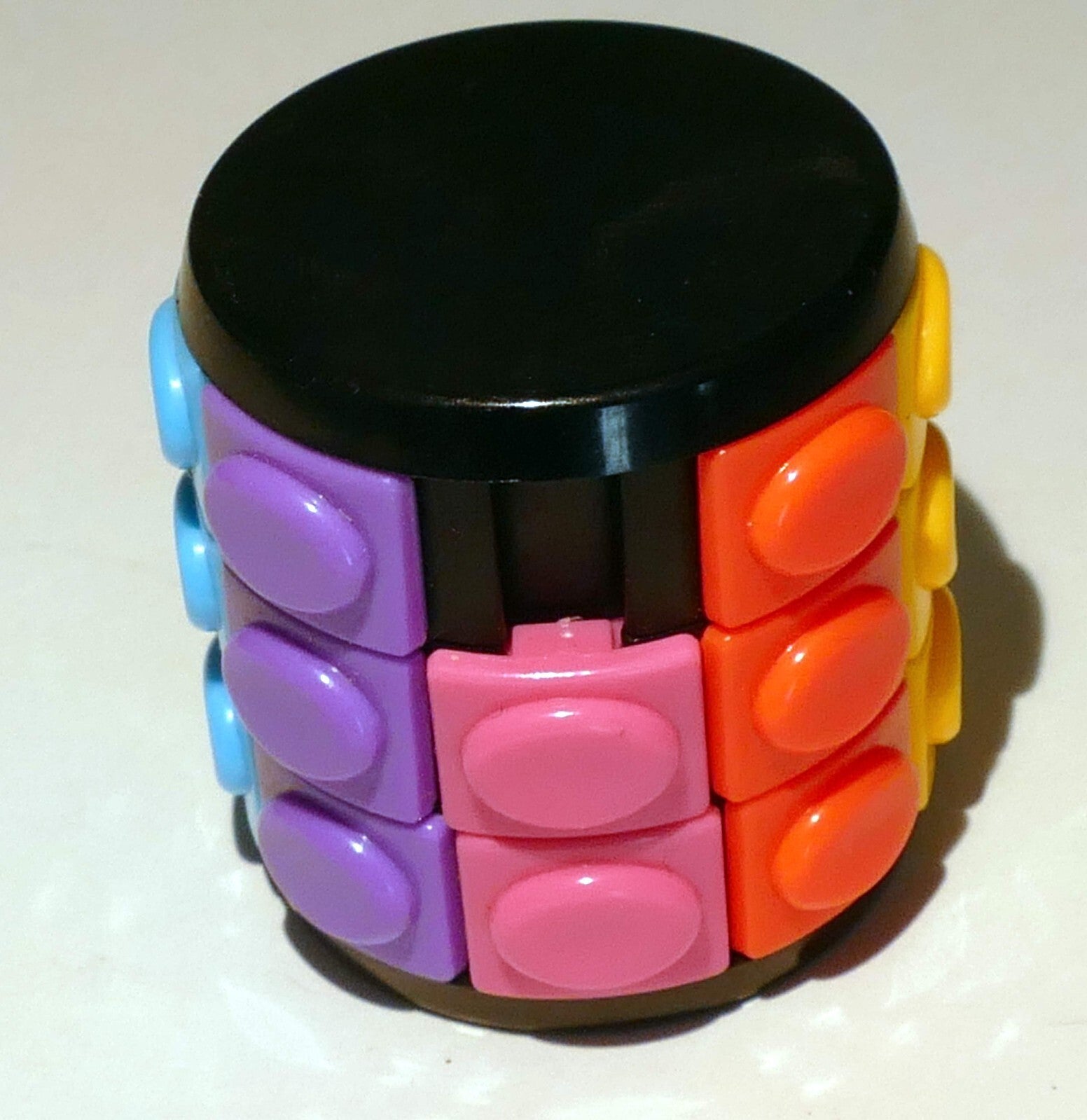 Rubik's cube corn game puzzle toy small 1.5x1.5"