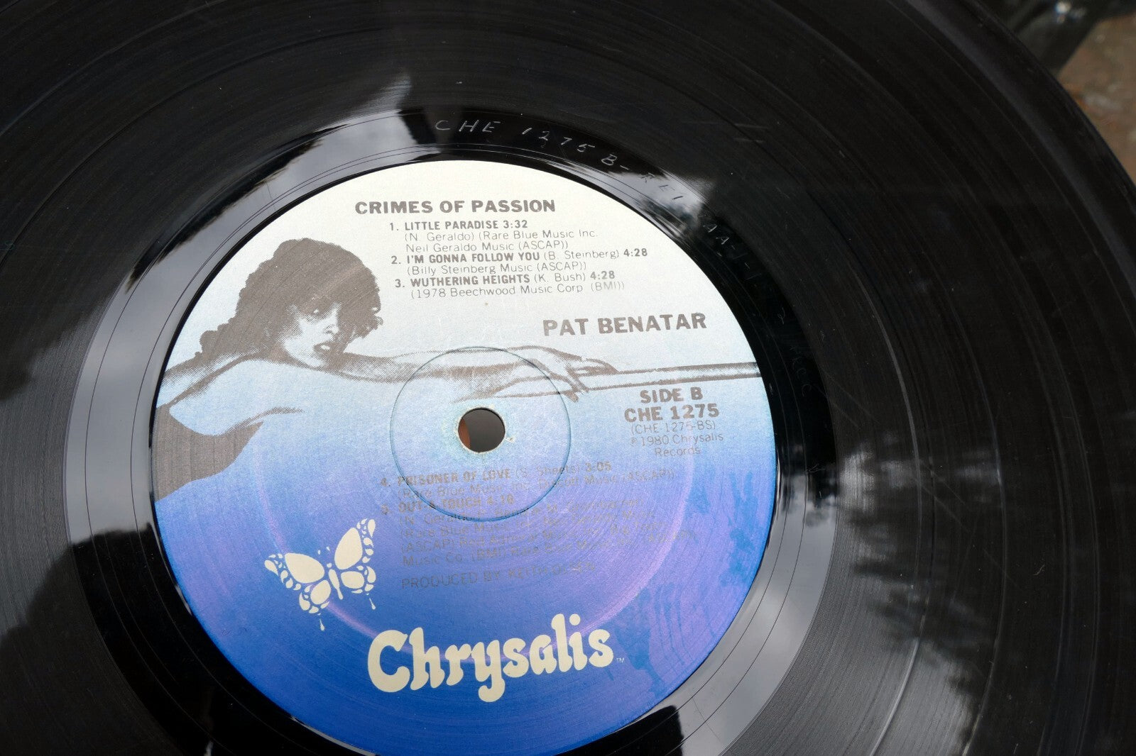 Pat Benatar ‎– Crimes Of Passion - 1980 Chrysalis CHE 1275