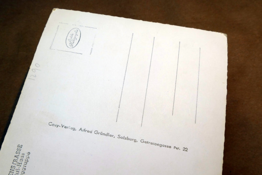 Großglockner-Hochalpenstraße  Austria postcard 1940's  - unposted