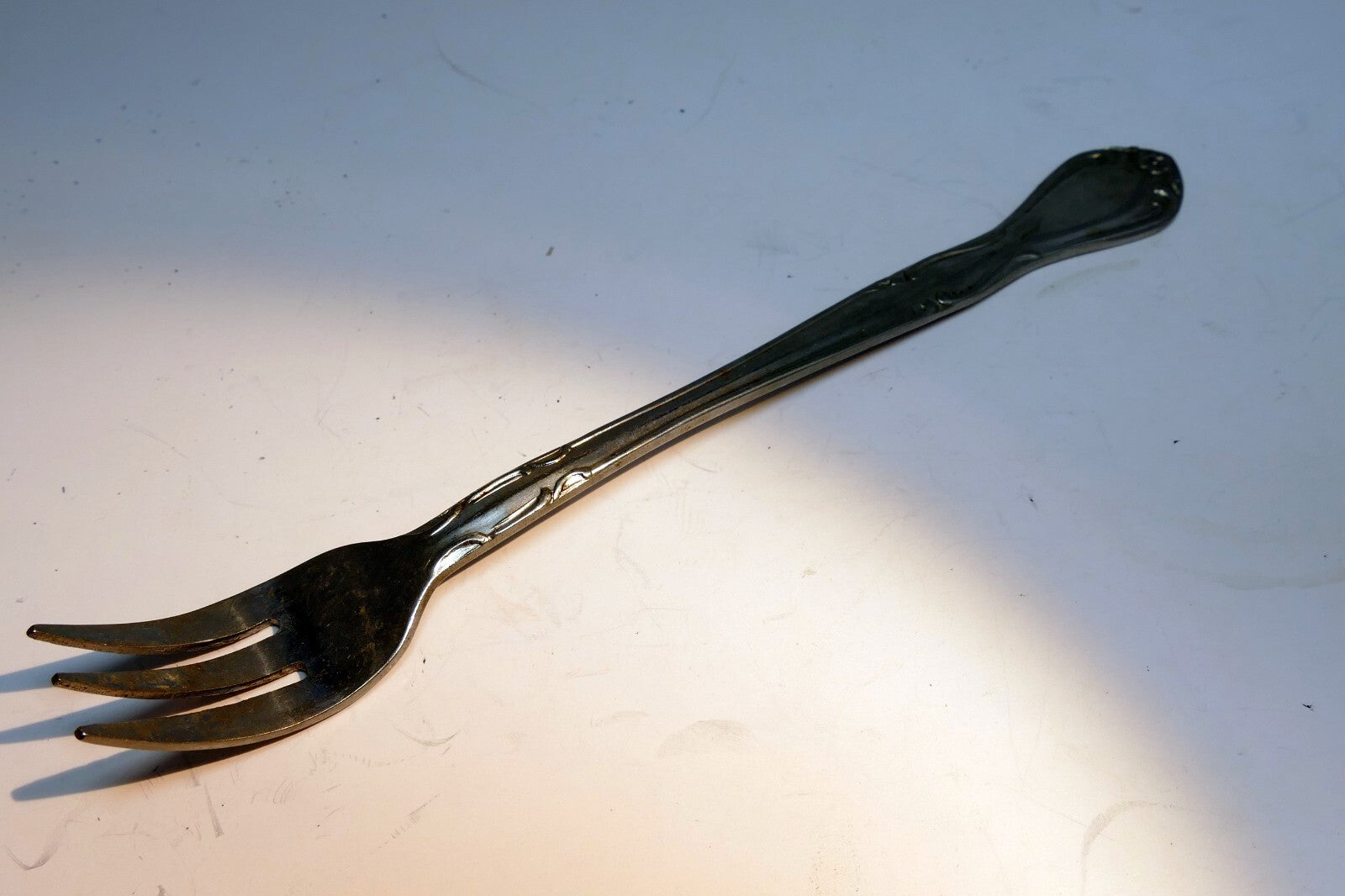 Buffalo Fork  Stainless   Flatware New York vintage salad or desert  6" long