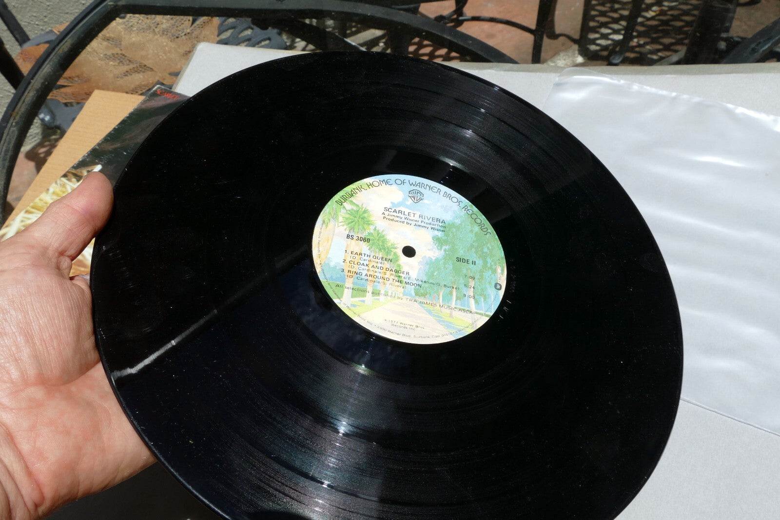 SCARLET  RIVERA - LP - Self Titled - Warner Bros. BS 3060 1979 VG