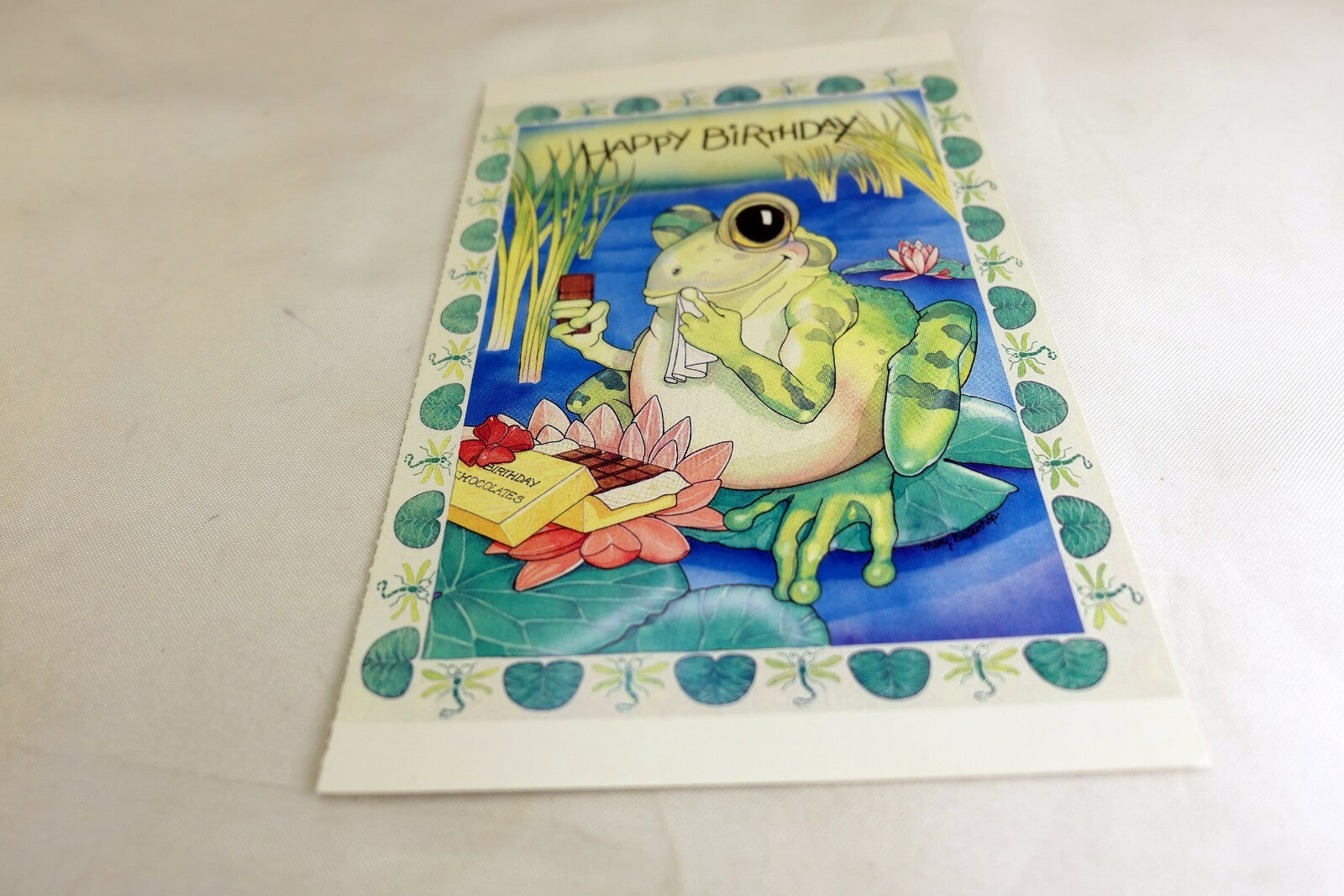 Happy Birthday Postcard Animal Shelter North Shore League Adopt a Pet 1980's