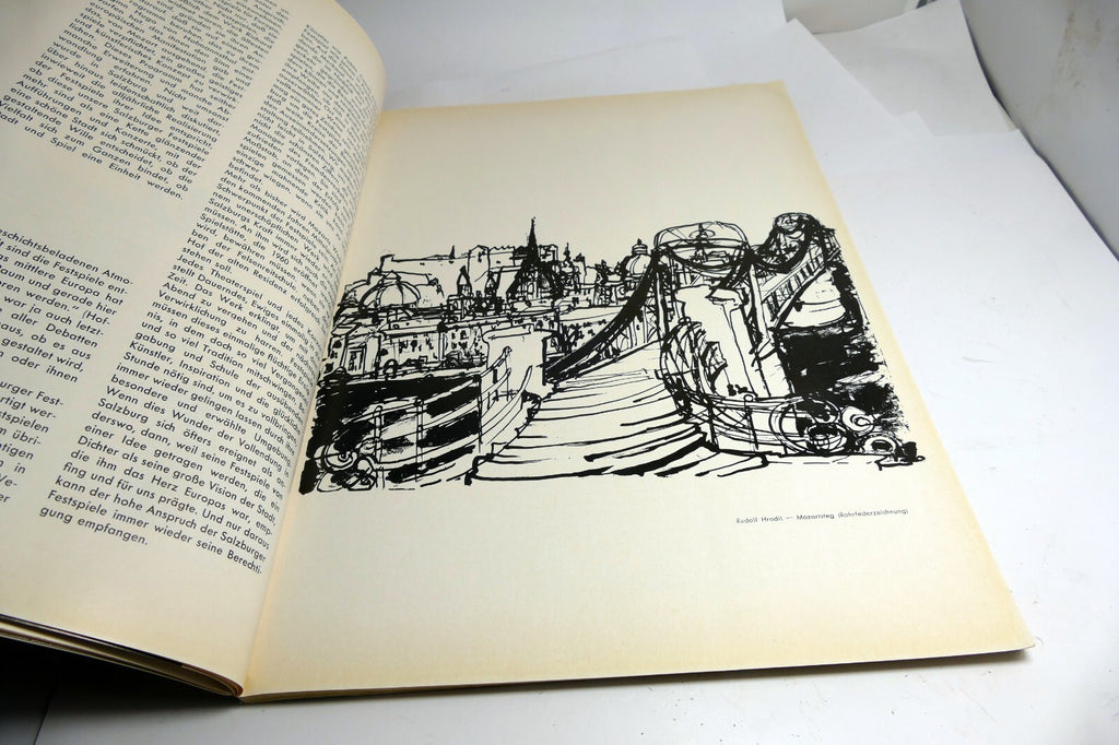 1959 Salzburger Festspiele Alpenjournal Österreich mit separatem Programmheft