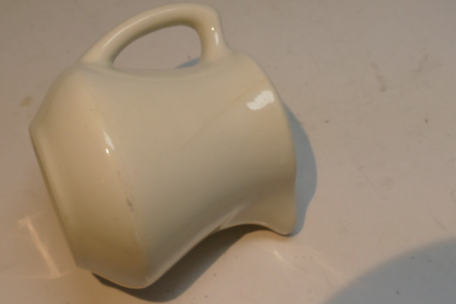 Bailey Walker Vitrified China Pottery Water Milk Pitcher   Bedford Oh small 3"