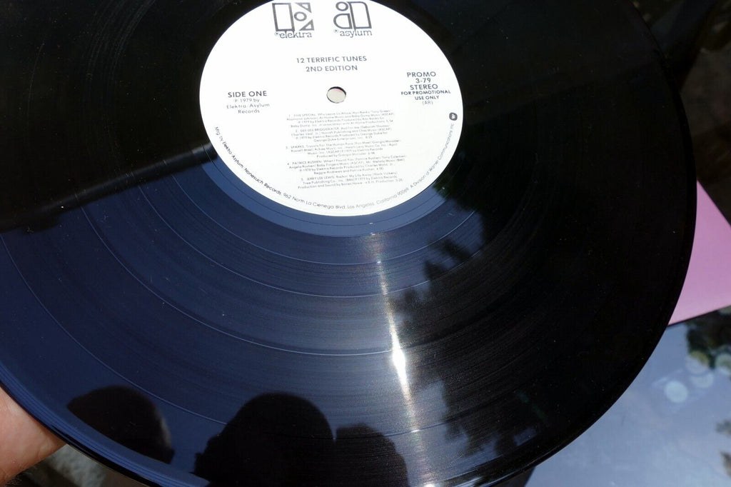 12 Terrific Tunes LP Promo 1-79 2ND Edition 3-79 Asylum / Elektra 1979