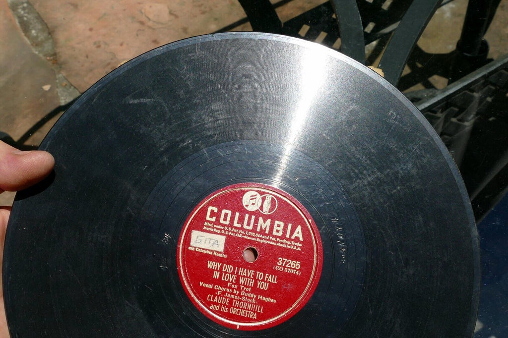 10" Claude Thornhill And His Orchestra ‎Far Away Island Why Did Fall 37265 1947