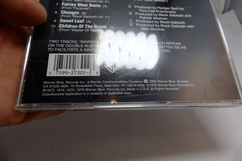 BLACK SABBATH - WE SOLD OUR SOUL FOR ROCK 'N' ROLL  CD 2923-2 Warner Bros.