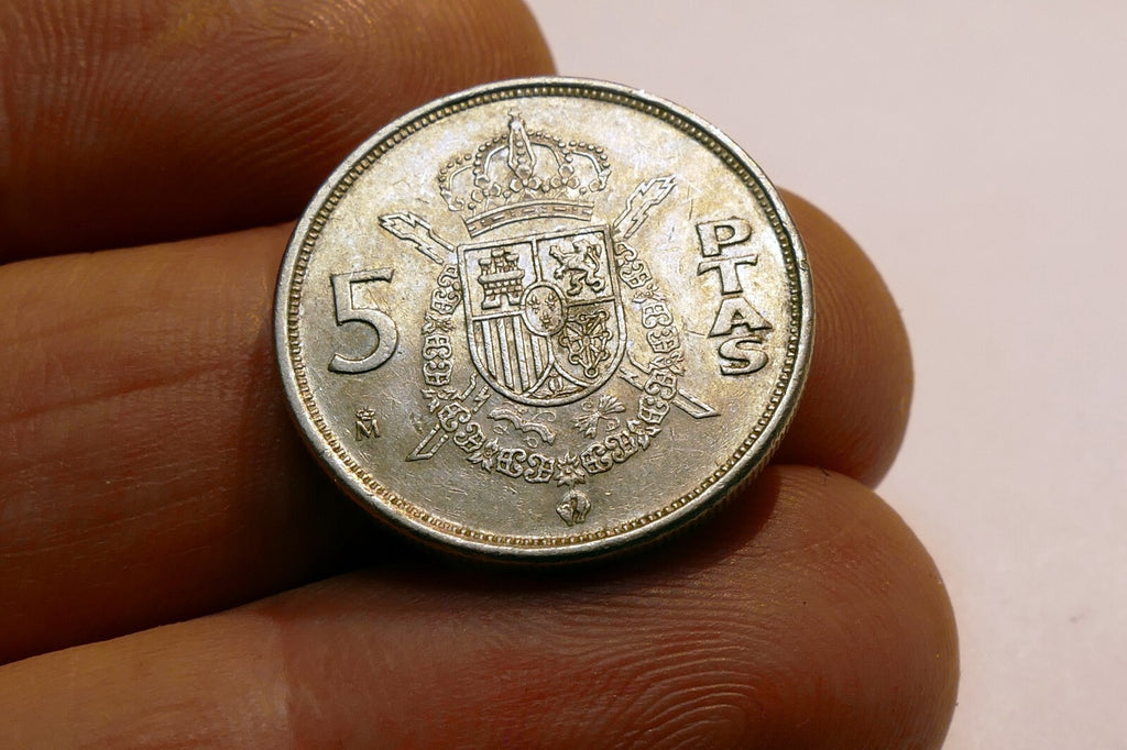 1989 5 PTAS SPAIN COIN