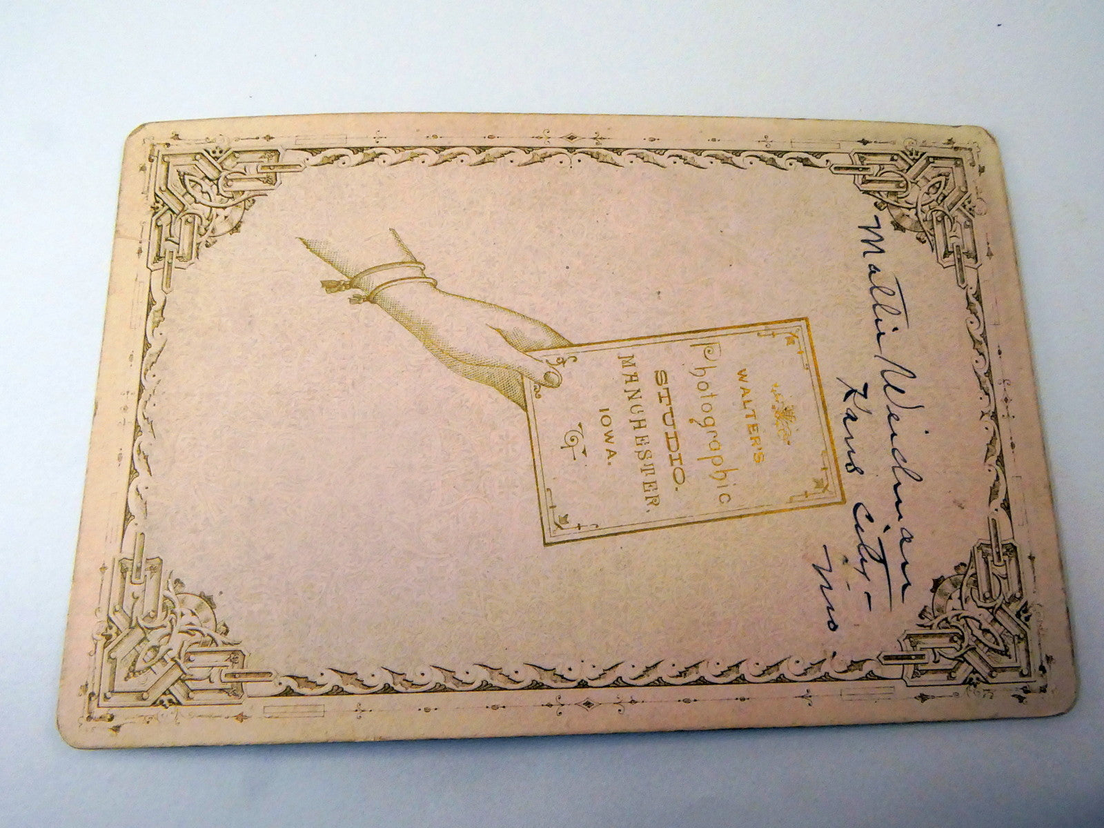 Picture of Lady ANTIQUE Photograph 6X4" Martha 'Mattie' Weidman 1890 Kansas City