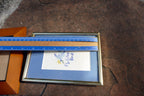 Pack of 4 Wood Metal Picture Portrait Frame 6X4" 5X&" Art Photo lot with glass