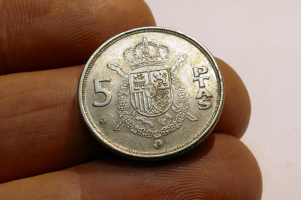 1989 5 PTAS SPAIN COIN