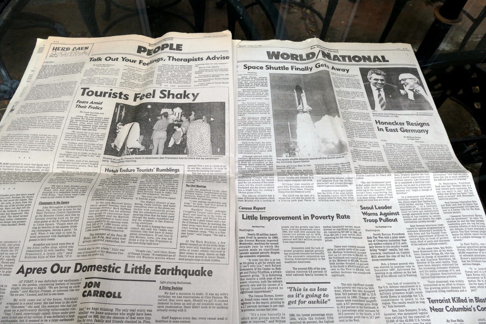 1989 San Francisco Chronicle Earthquake Oct. 19th EXTRA EXTRA bay area