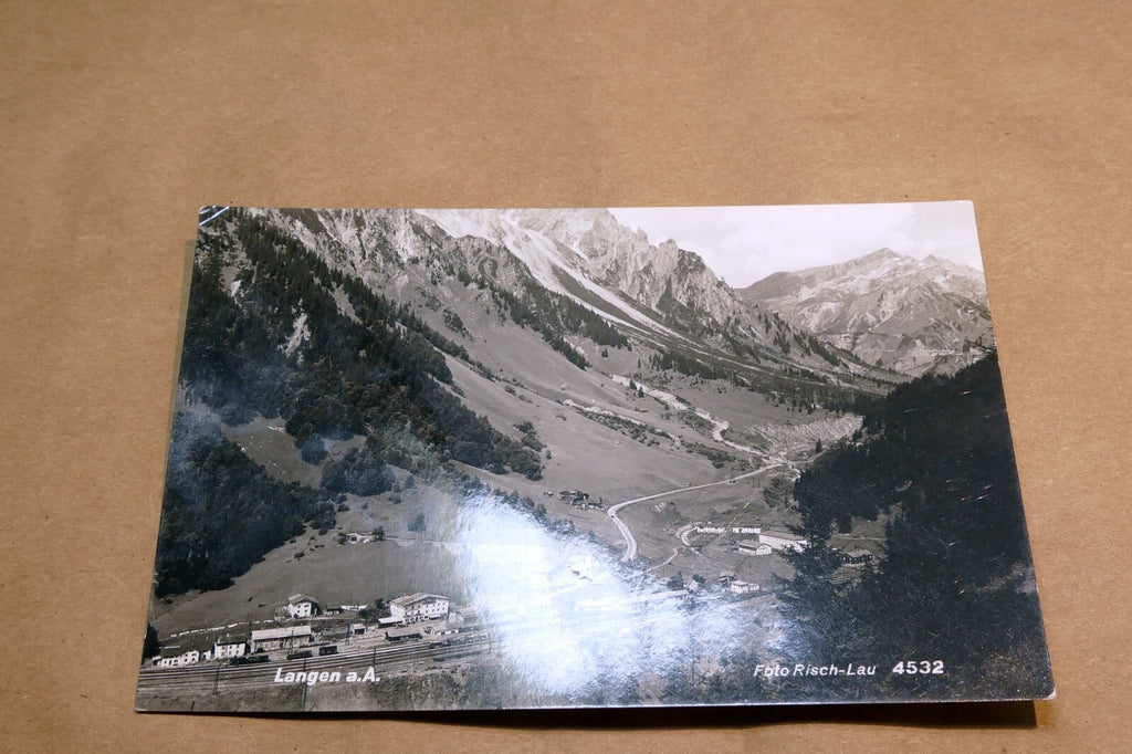 Landen A.A. Risch-Lau  Alps  Austria postcard 1940's  - unposted