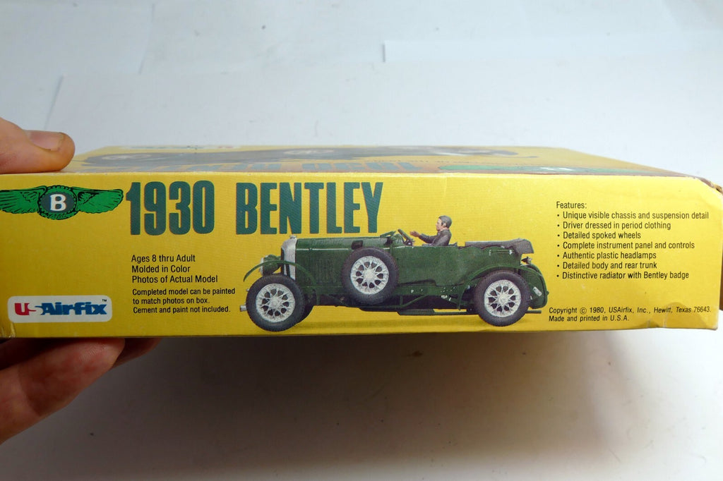 USAirfix 8202 1/32 Scale 1930 Bentley Convertible British Racing Car Model Kit