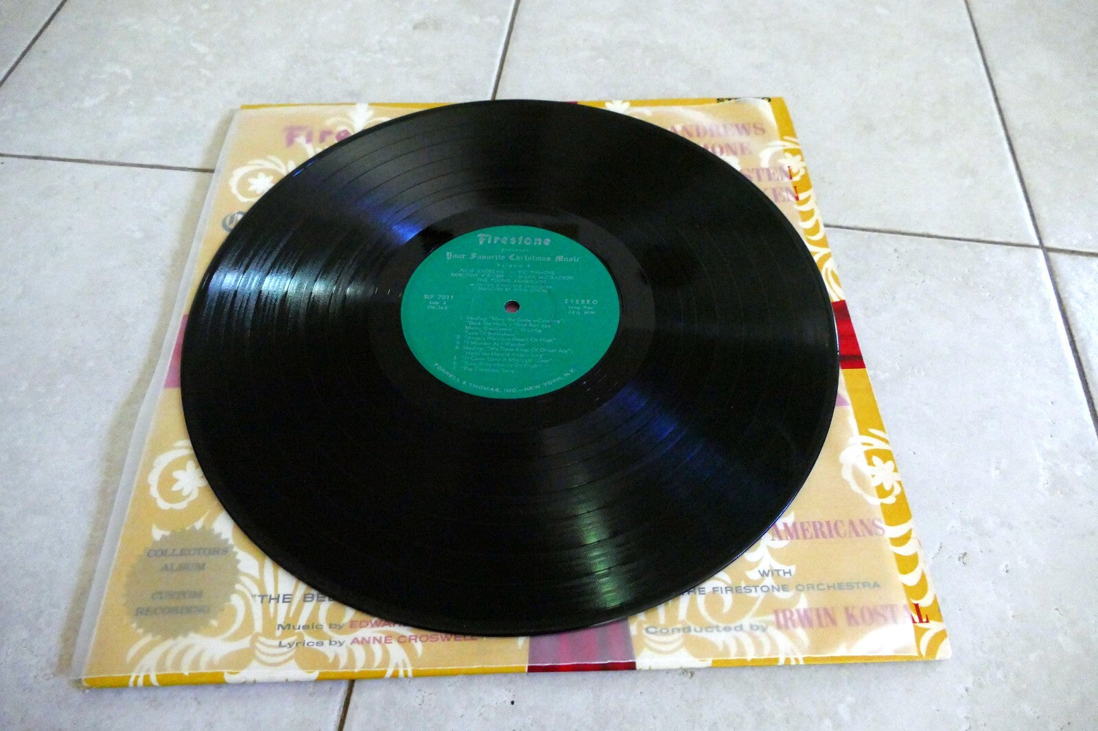 Firestone Your Favorite Christmas Music Volume 4 Stereo LP SLP-7011