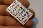 USPS Love Series (Love Birds) 20c US Stamp Collectible Hearts Enamel Pin - MINT