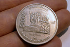 5000 PESOS 1988 MEXICO  World OIL INDUSTRY COIN