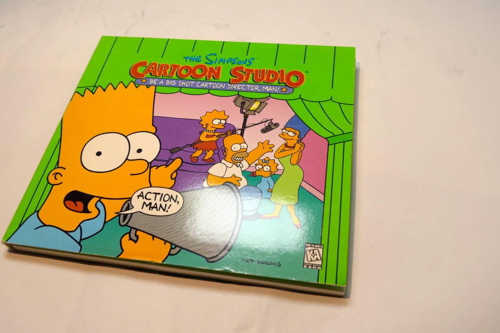 THE SIMPSONS: CARTOON STUDIO - PC CD-ROM FOX INTERACTIVE 1996 Windows 95 3.1