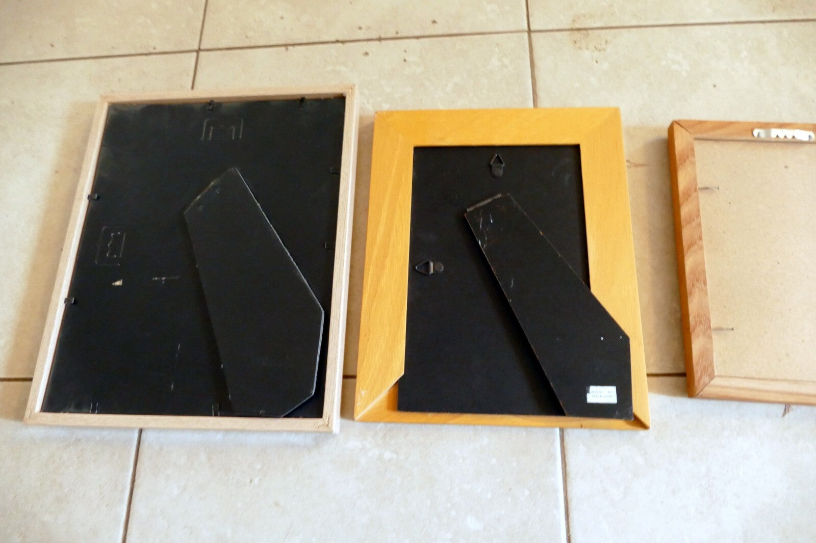 Pack of 3 Three Solid Wood Picture Portrait Frame  5X7" Art Photo  lot