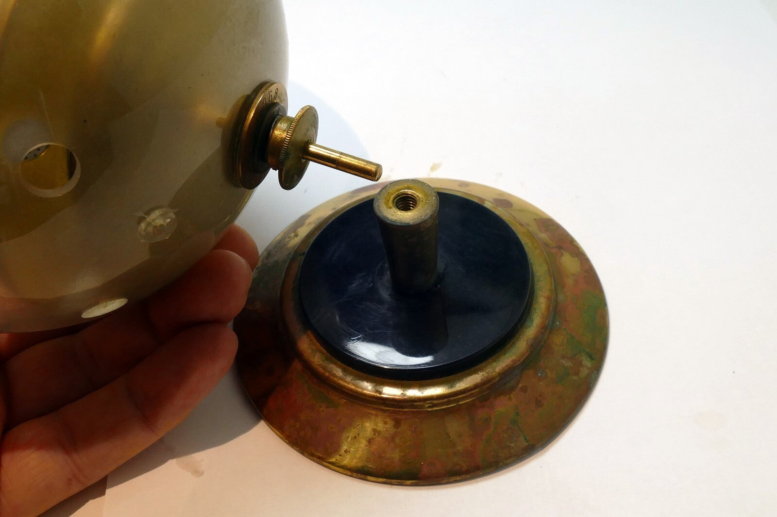 BGM Barometer Brass Sputnik West Germany
