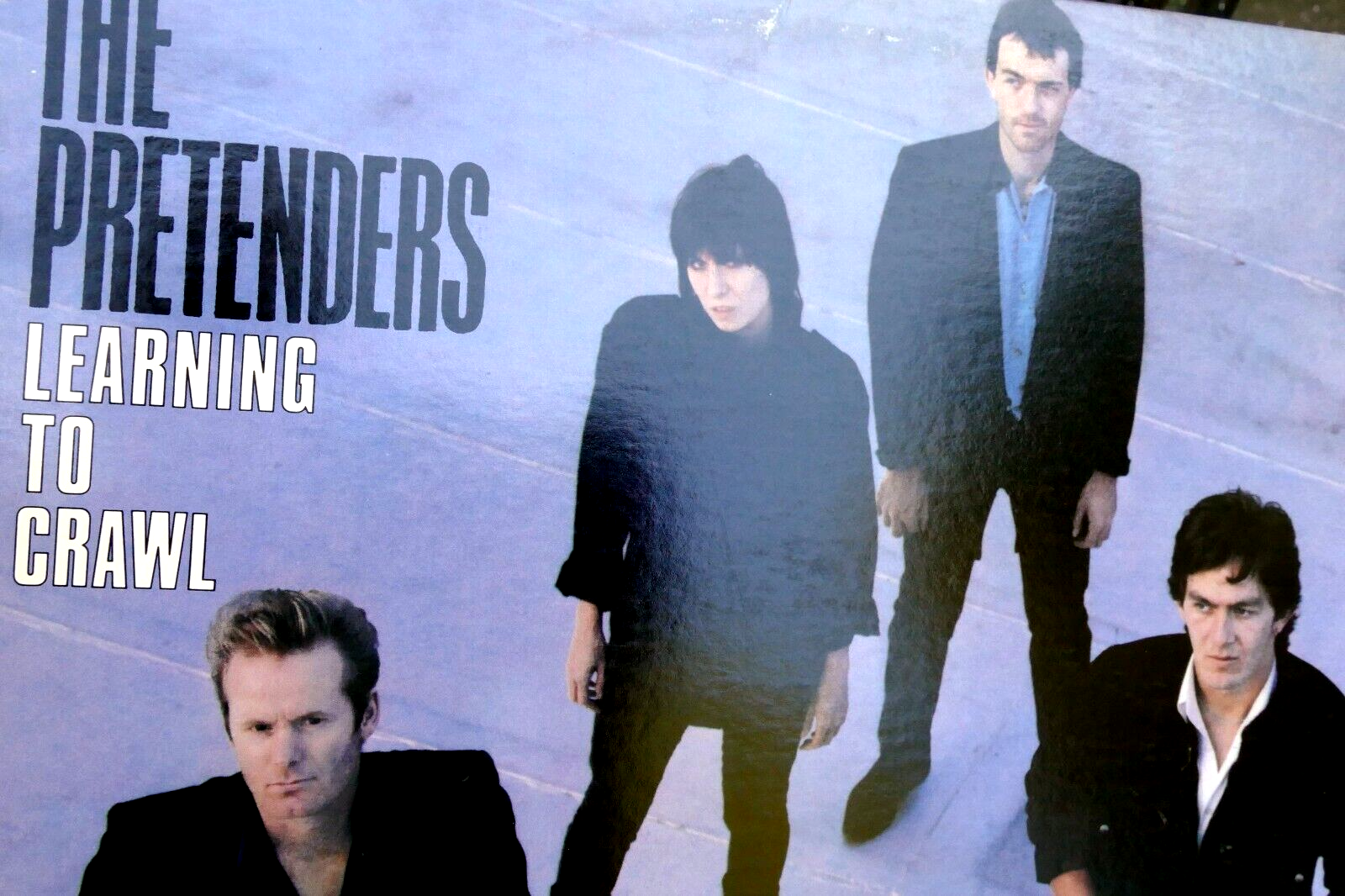 The pretenders learning to crawl vinyl lp record r 124313 ultrasonic 1982