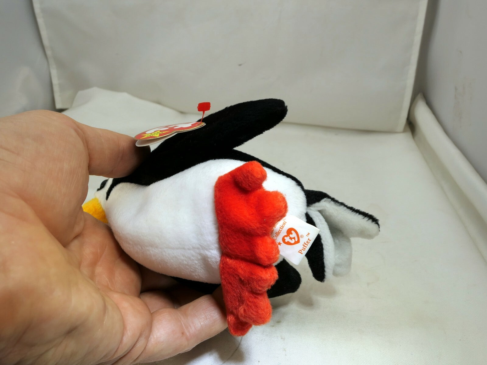 TY Beanie Baby Puffer Rare/Retired 1997 plush toy collection bird  Puffin