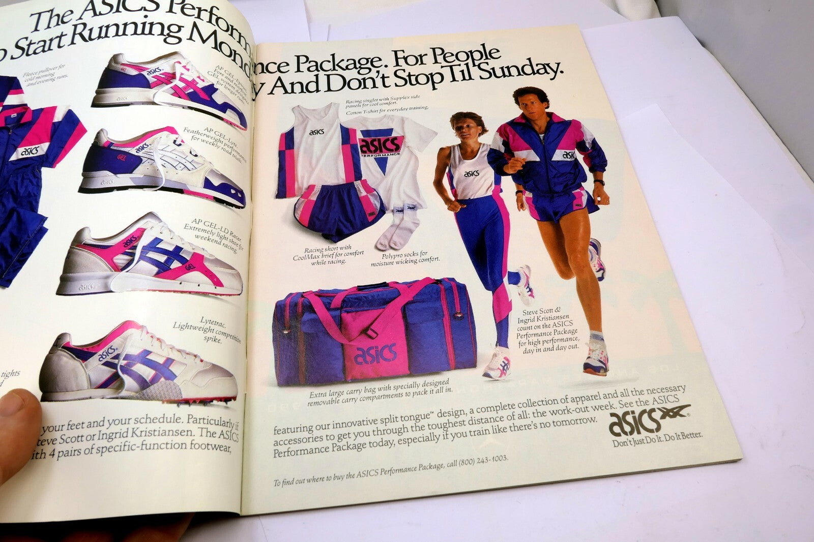 Runner's World  Magazine February 1990 "End Knee pain Forever" 8 Steps how to 