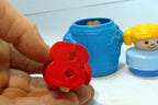 1990's MUPPET Tub Toys FULL SET/  McDonalds '95 Happy Meal Toys mix