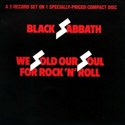 BLACK SABBATH - WE SOLD OUR SOUL FOR ROCK 'N' ROLL  CD 2923-2 Warner Bros.
