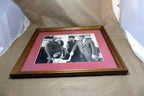 39th U.S. President JIMMY CARTER Framed Matted Photo Picture Shaking arm family
