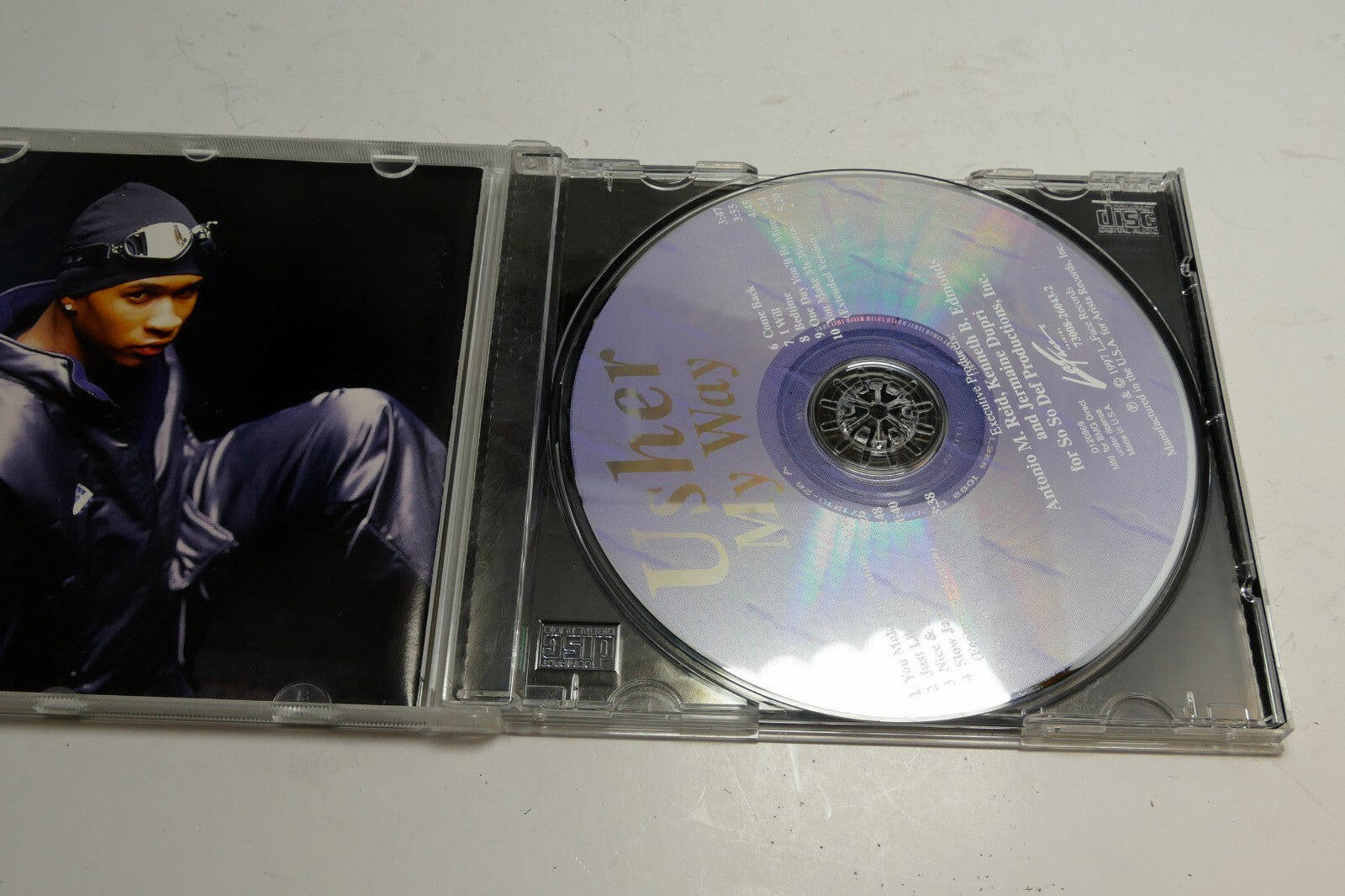 USHER - MY WAY CD 73008-26043-2 LaFace Records 1997