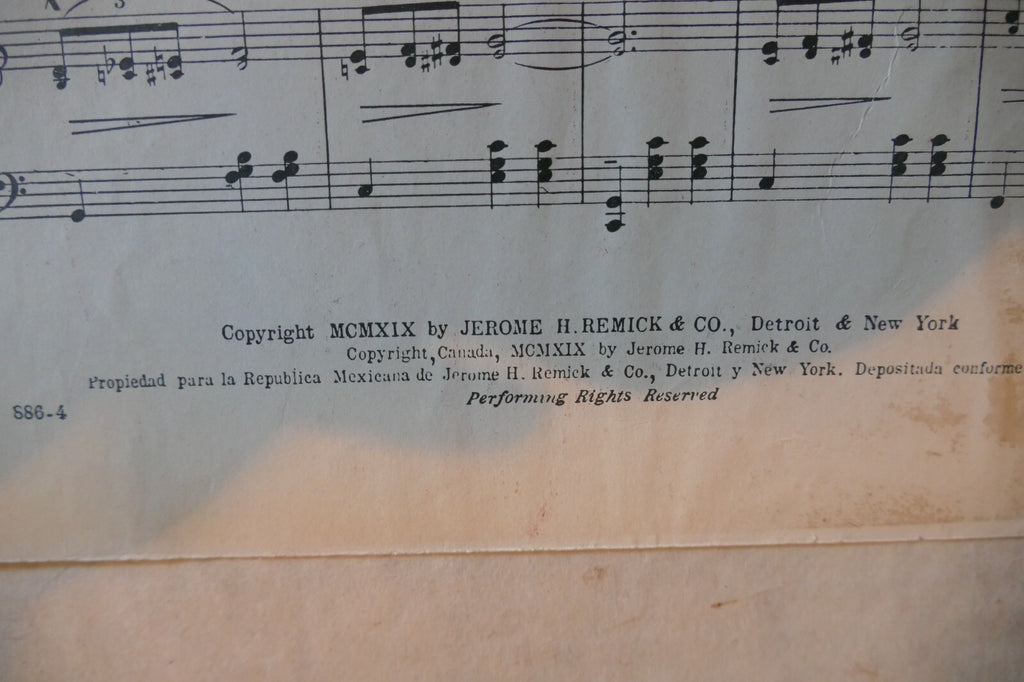 My Isle Of Golden Dreams, 1919, Gus Kahn, Walter Blaufuss, Jerome H Remick & Co.