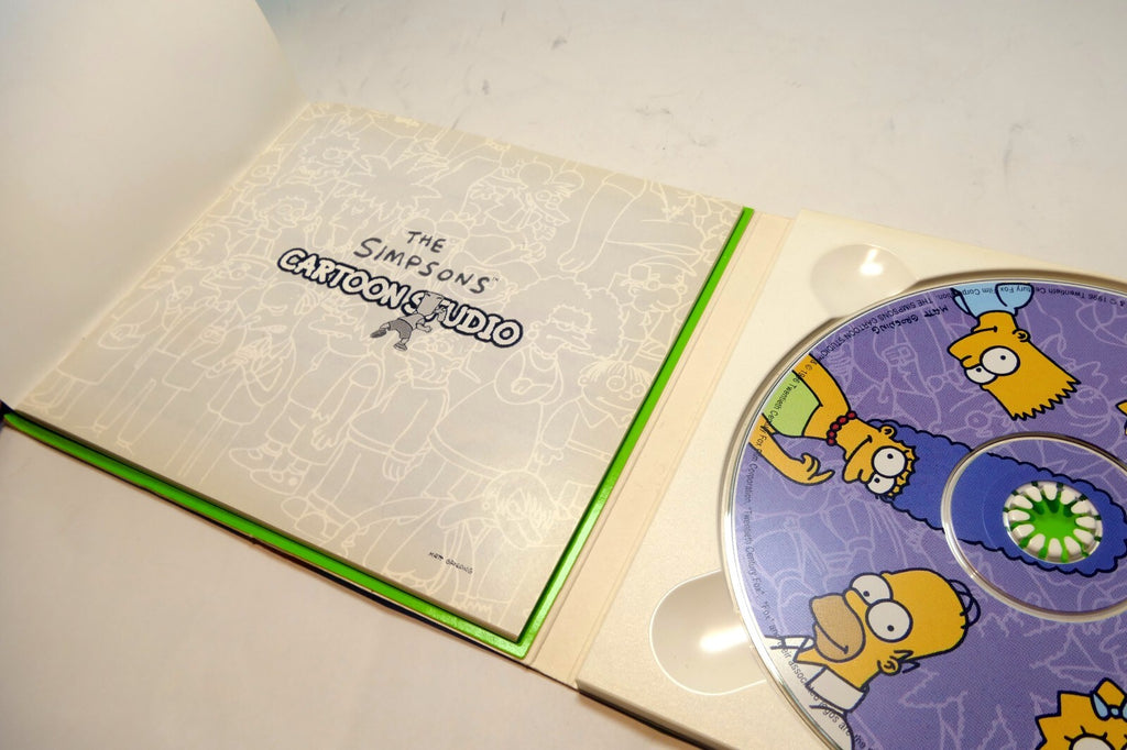 THE SIMPSONS: CARTOON STUDIO - PC CD-ROM FOX INTERACTIVE 1996 Windows 95 3.1