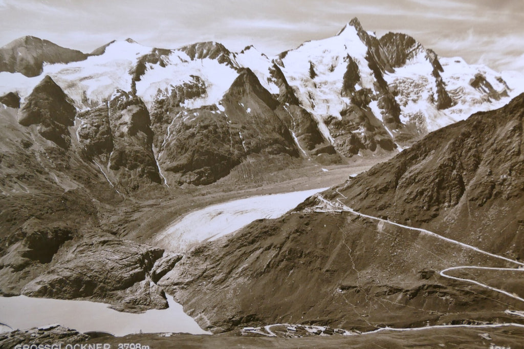 Grossglockner stausee alpine road postcard austria   unposted