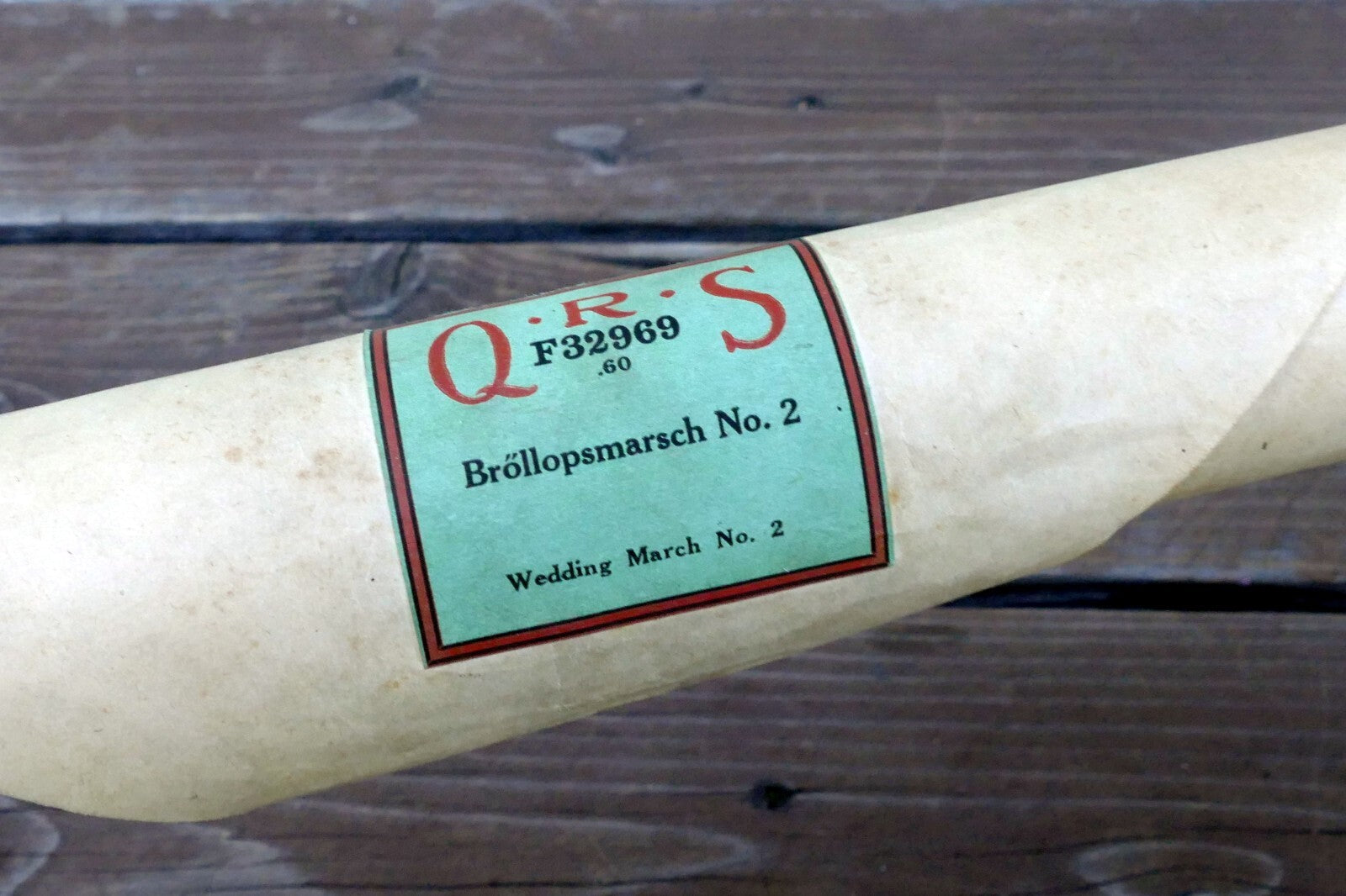 Qrs word roll f32969 brollpsmarsch no 2 wedding march