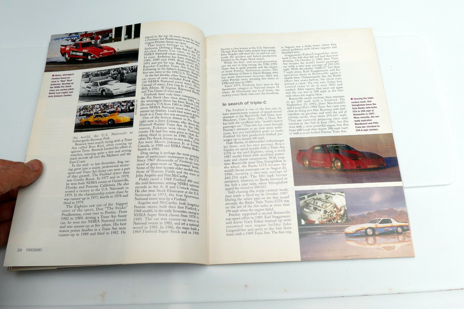 Road & Track Guide to All NEW 1993 Pontiac Firebird Trans AM