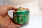 Metal Tin/Container Cookie/Biscuit Bear Ranger Boy Scout  4X7"