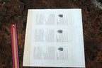 RARE Un-USED 1989 Sugo Da Tavola FRANK SINATRA'S PASTA SAUCE LABEL - set of 3