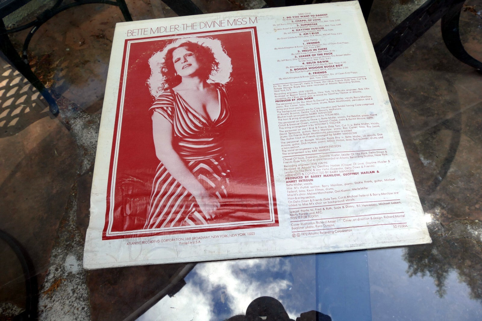 Bette Midler: The Divine Miss M - Vinyl Record LP - 1972 Atlantic SD 7238