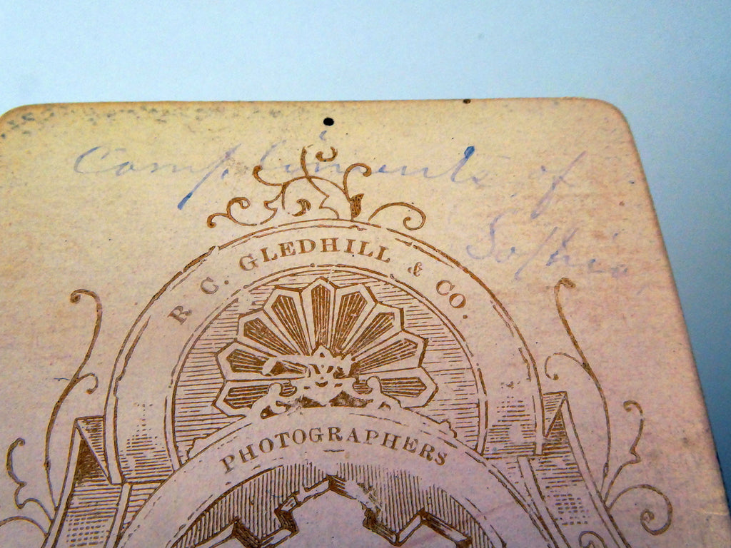 Picture of Lady VINTAGE ANTIQUE Photograph 2.5X4" 1880 by Glenhill Jerseyville