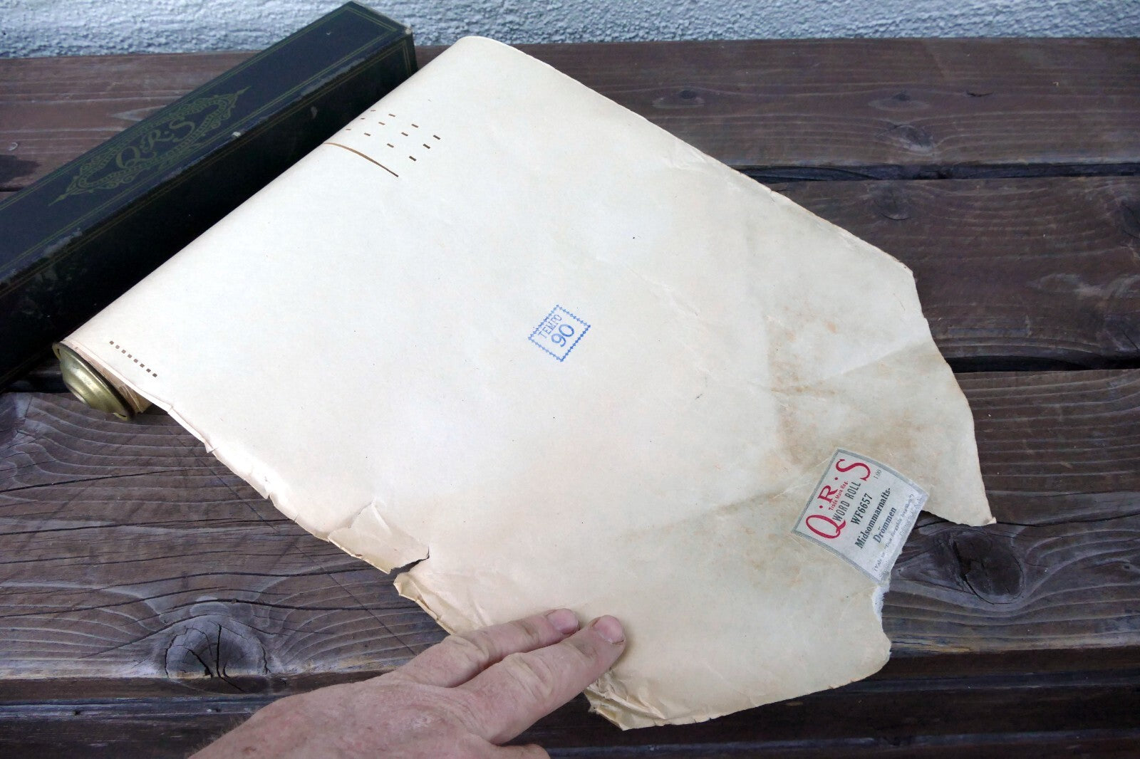 QRS Word Roll WF6657 Midsommarnatts-Drommen - AS IS poor condition