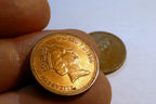 1 Penny  Coin  Elizabeth II UK Great Britain lot of two coins pack
