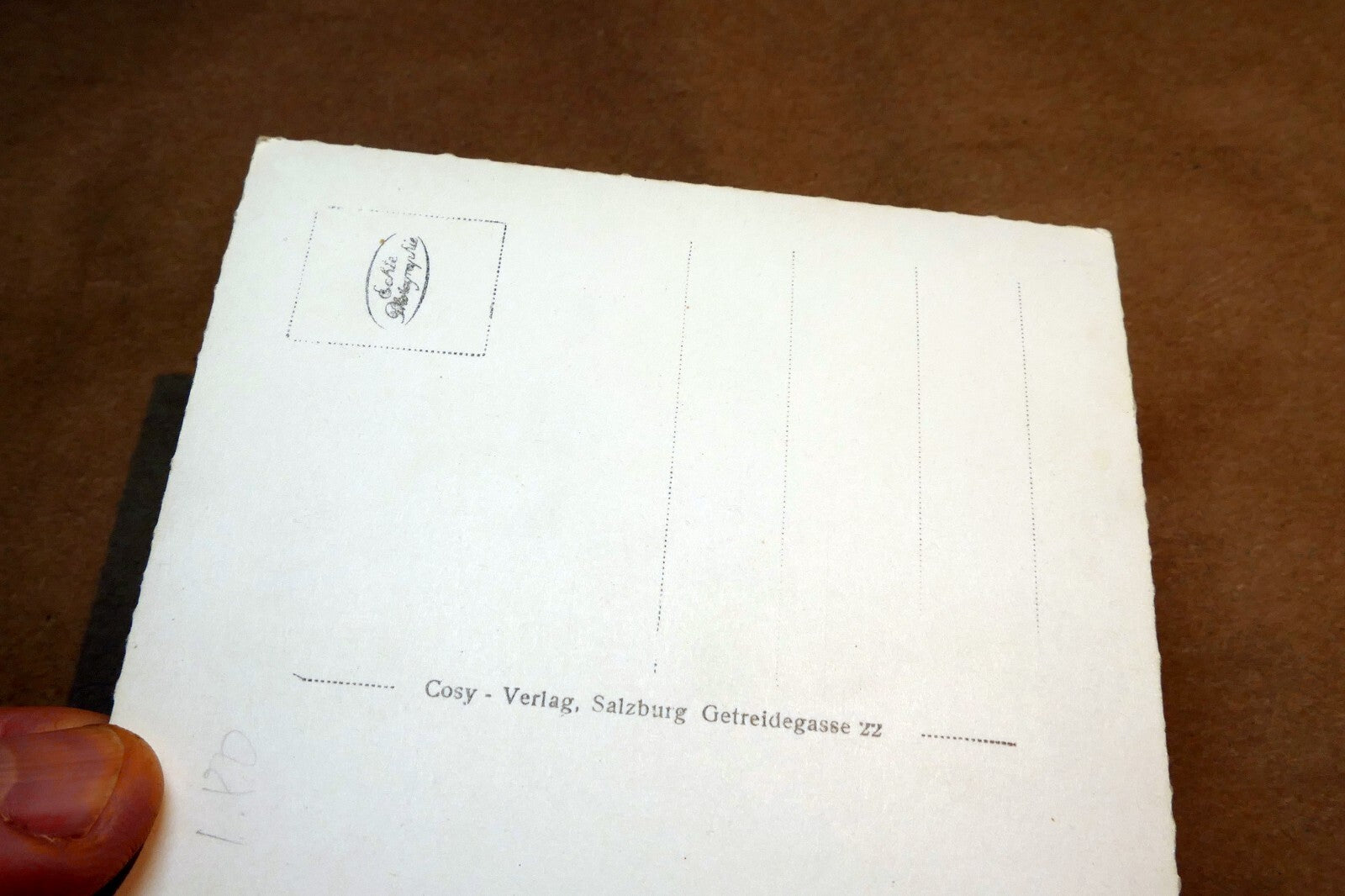 Bad Goisern Alps Austria postcard 1940's  - unposted