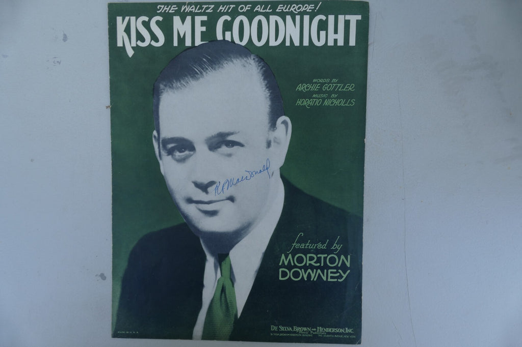 Kiss Me Goodnight 1932 by Horatio Nicholls and Archie Gotler