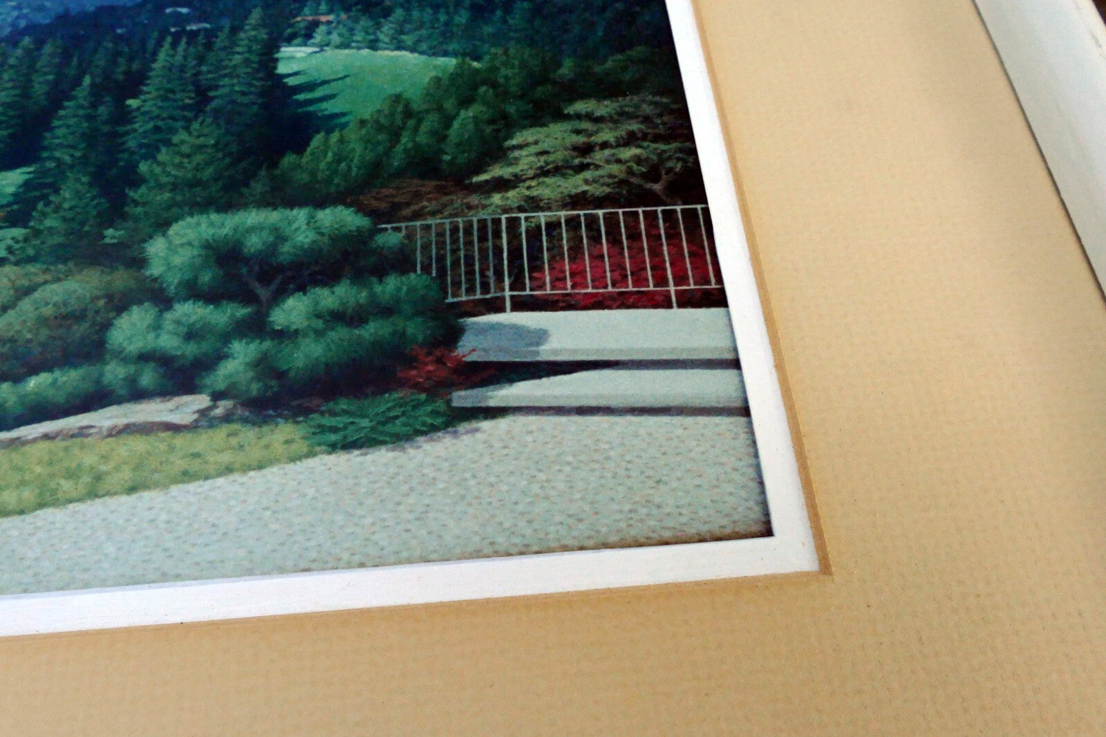 Nagel Parkhurst Sierra Nevada Cafe Landscape  Print  - 1994