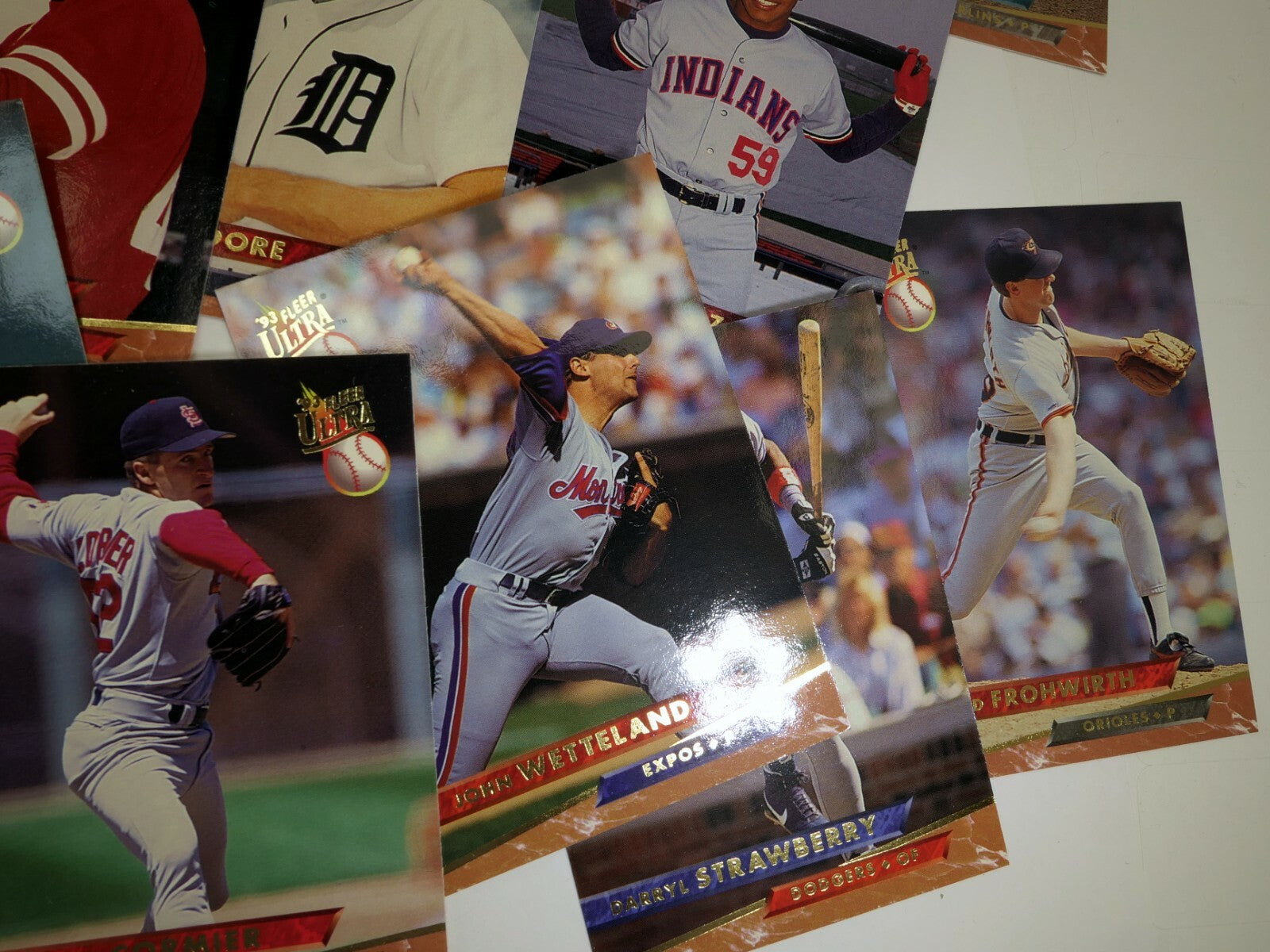 FLEER ULTRA '93 1993 Baseball Trading Cards lot of 14 cards limited edition