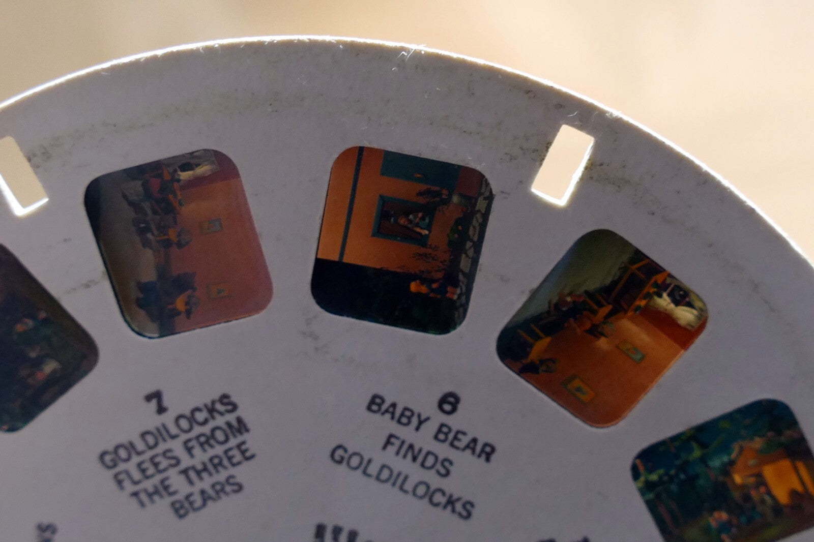 View Master Mattel Fisher Price Disc FT.6 Goldilocks and Three Bears 1946