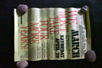 March Assembly for Peace Poster, San Francisco USA G W Bush fight 1993